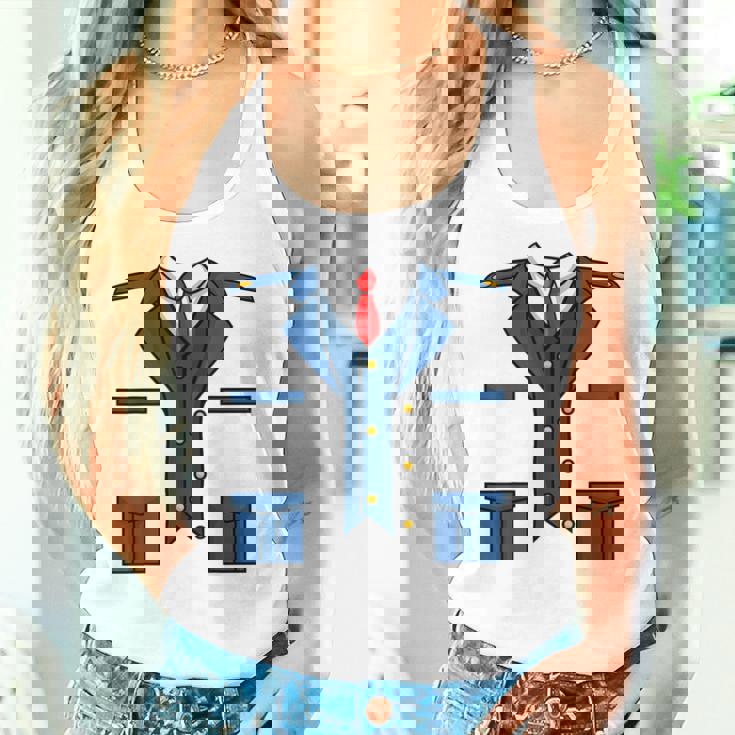 子供の男性、女性、列車の運転士の車掌衣装 レディースタンクトップ 彼女への贈り物