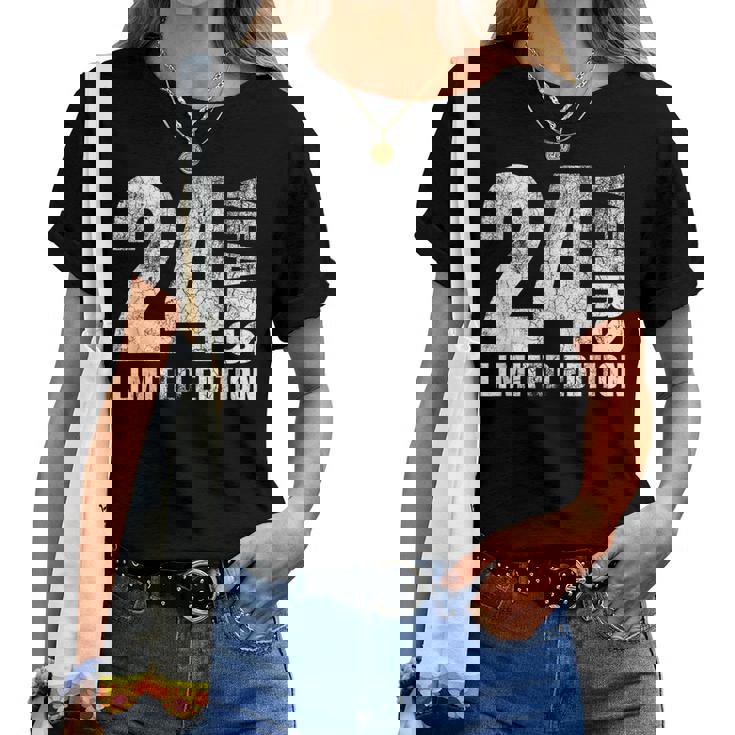 24歳 男性 ギフト 24歳 誕生日プレゼント 女性用 レディースTシャツ