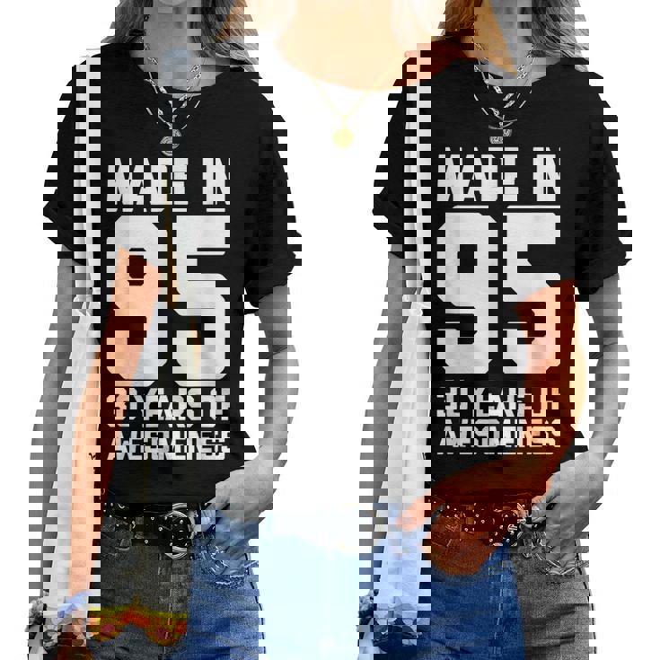 30歳の誕生日 男性 女性 息子 娘 年齢 30歳 レディースTシャツ