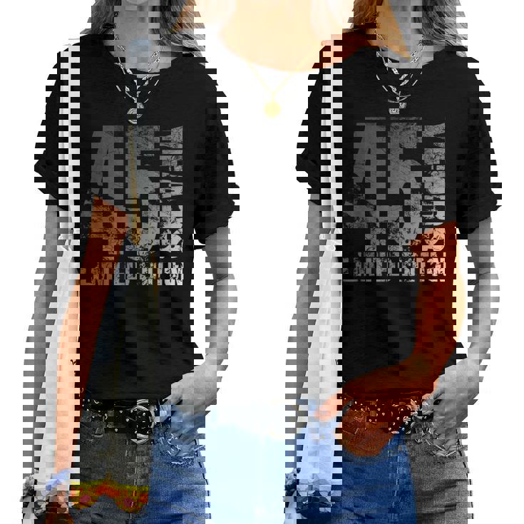 45歳 男性 ギフト 45歳の誕生日プレゼント 女性用 レディースTシャツ