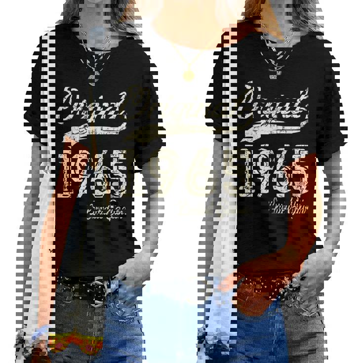 60Th Birthday Womenintage 1965 Original Parts レディースTシャツ