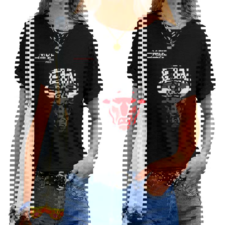 BeefmanExe_11_梅林聡貴 レディースTシャツ