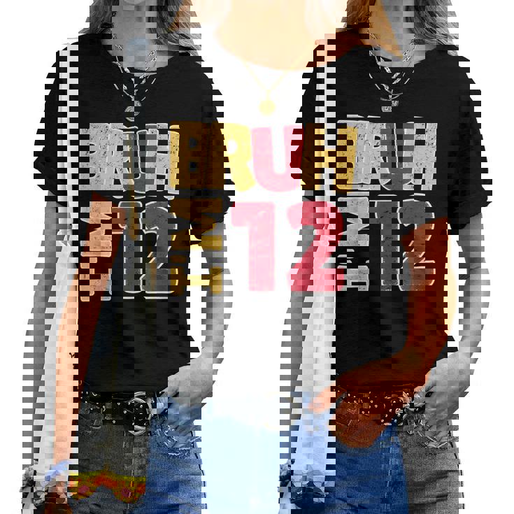 Bruh I'm 12歳 ギフト 男の子 女の子 It's My 12Th Birthday レディースTシャツ