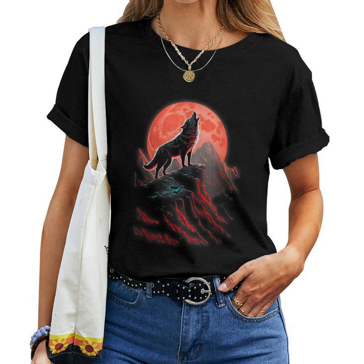Disfraz De Lobo Para Niños Lobo Lobo Lobo Camiseta de mujer