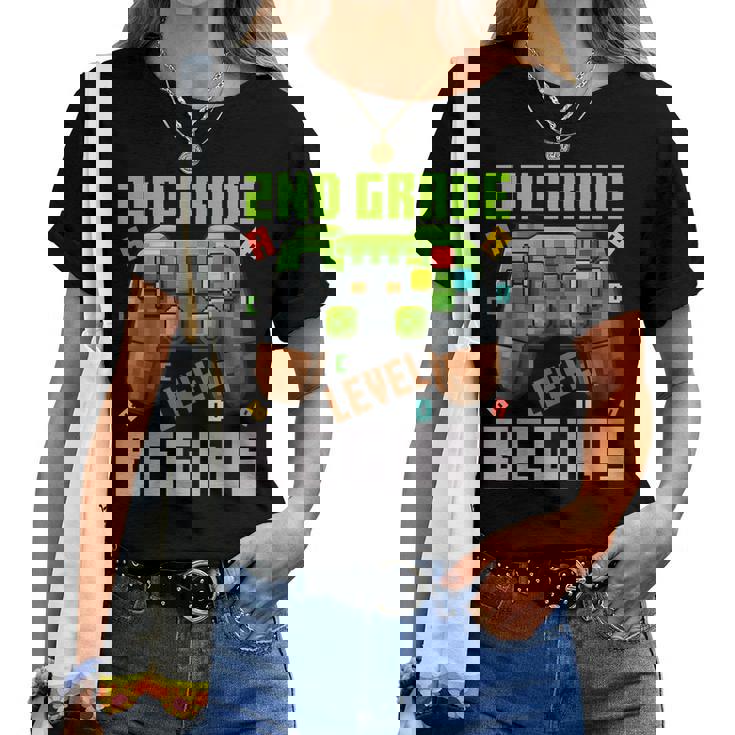 First Day Of 2Nd Grade Level Begins First Day Of 2Nd Grade Women T-shirt