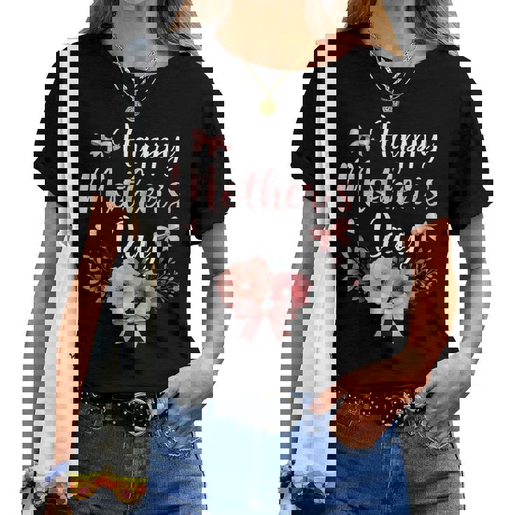 Floral Mommy Cute Happy Mother's Day For Mom Grandma Women T-shirt