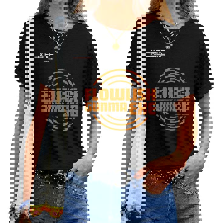 Flowlish GunmaExe_3_髙橋芙由子 レディースTシャツ