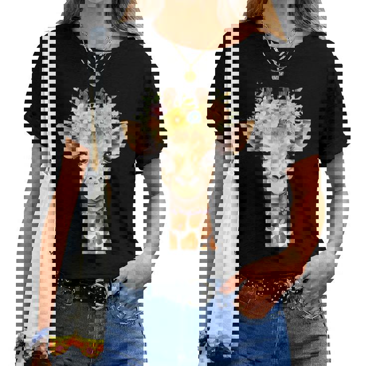 - Girafe Pour Homme Et Afari Girafe Lovers T-shirt femme