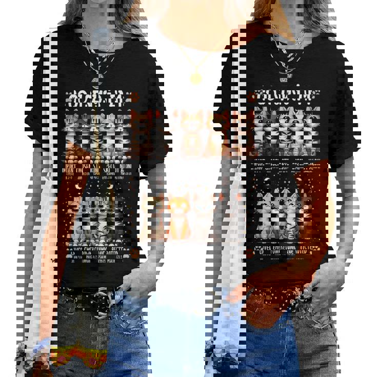 Godays I Am Christian 聖書詩 猫好き クリスチャン レディースTシャツ