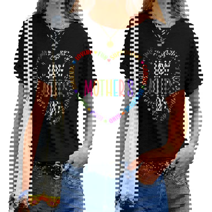 Happy Mother's Day For Mom Grandma Mother's Day Women T-shirt