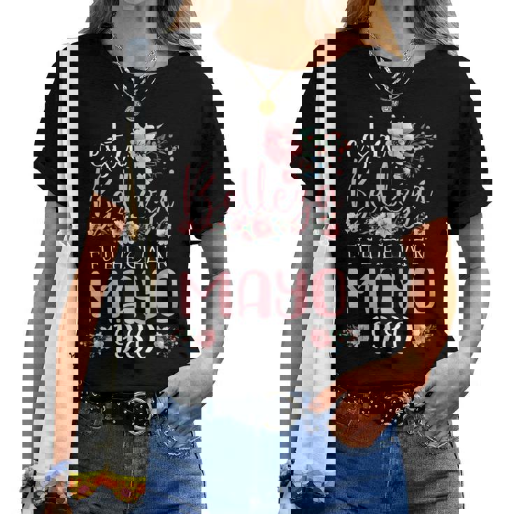 Hecha En Mayo 1980 Regalo 45 Años Cumpleaños Camiseta de mujer