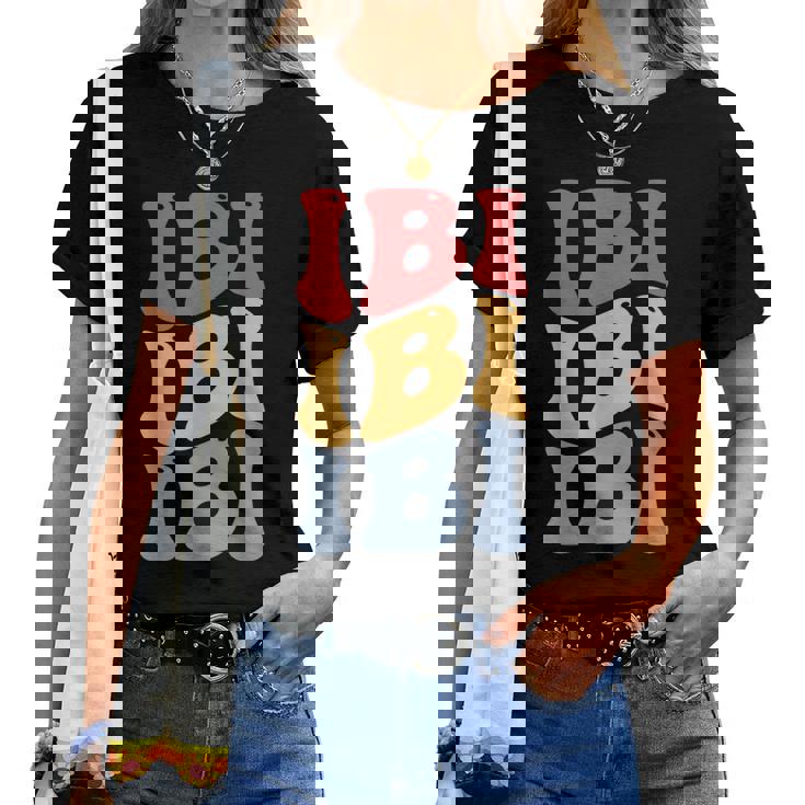 Ibi City Groovy レトロ レディースTシャツ