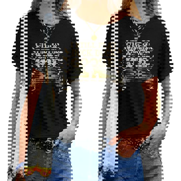 Itill Play Duck Hunting itka Camo Dux Waterfowl メンズ レディースTシャツ