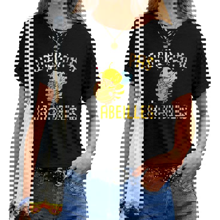 Jeans Tops T Shirt Abeille Je Peux Pas J'ai Abeilles Humour