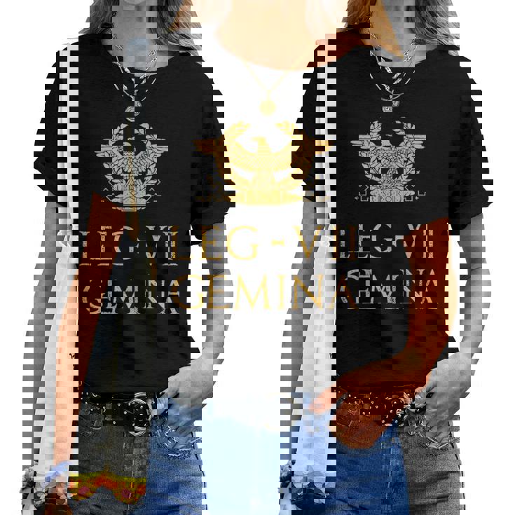 Legioii Gemina Aquila Romana Legión Romana Camiseta de mujer