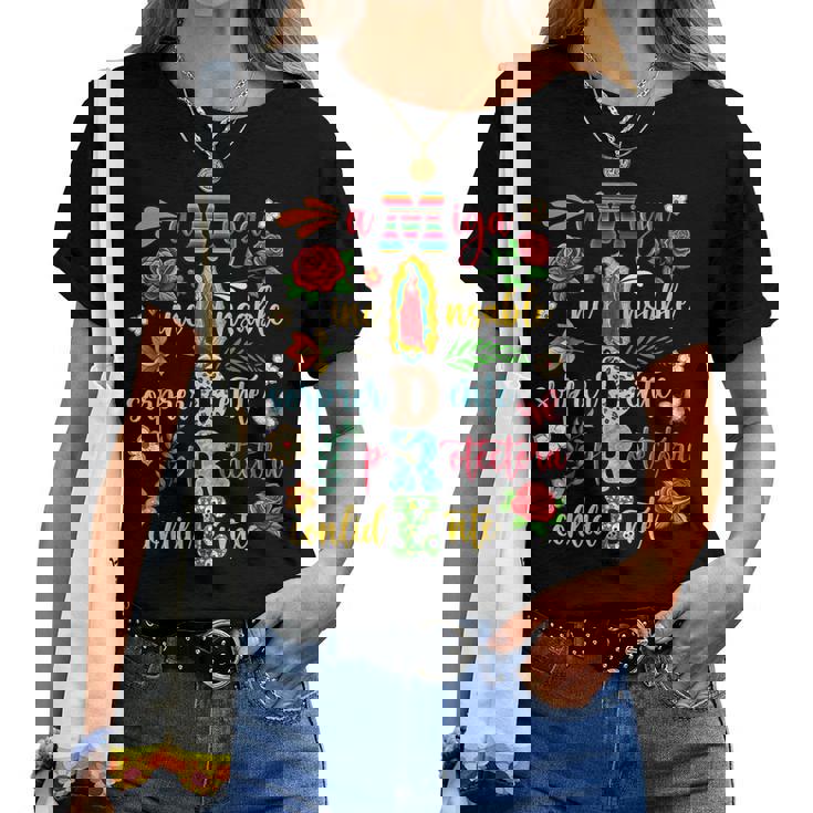 Madre Fiesta Cinco De Mayo Spanish Mother’S Day Latina Mom Women T-shirt