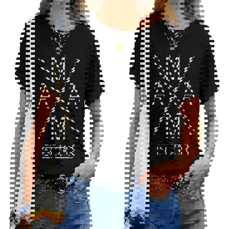 Mama Est 2018 Madre Desde 2018 Mamá 2018 Camiseta de mujer