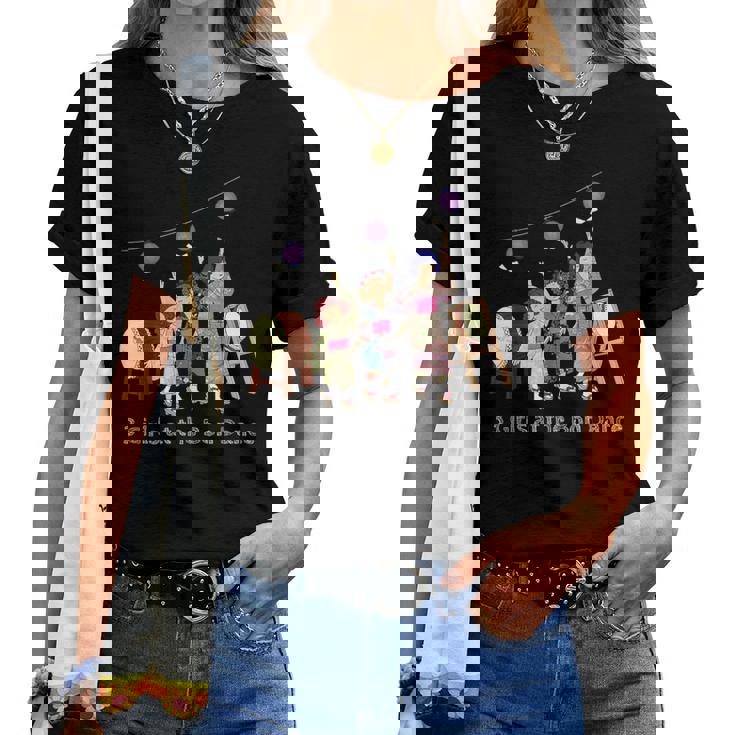 Maui Mon Hawaii Trendyお盆 3人の女の子 レディースTシャツ