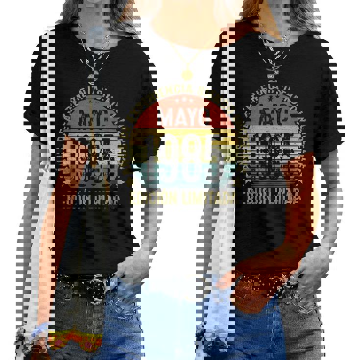 Mayo 1985 40 Cumpleaños Regalo 40 Años Hombre Camiseta de mujer