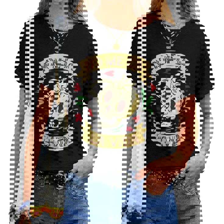 No Me Da Laida Diseño Divertido Hombres Y Es 2025 Camiseta de mujer