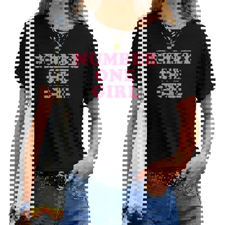 Number One Girl レディースTシャツ