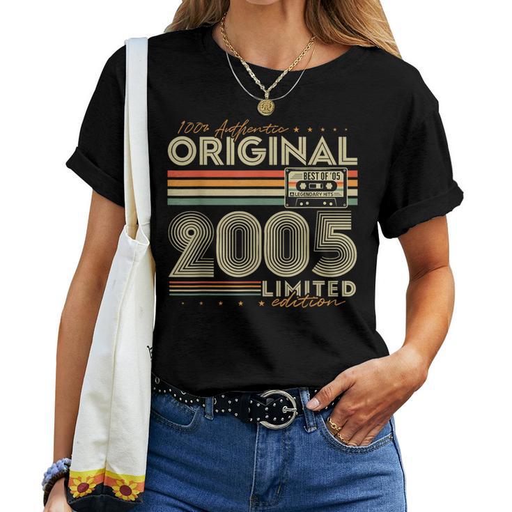 Original 2005Intage Regalo 20º Cumpleaños Hombre Camiseta de mujer