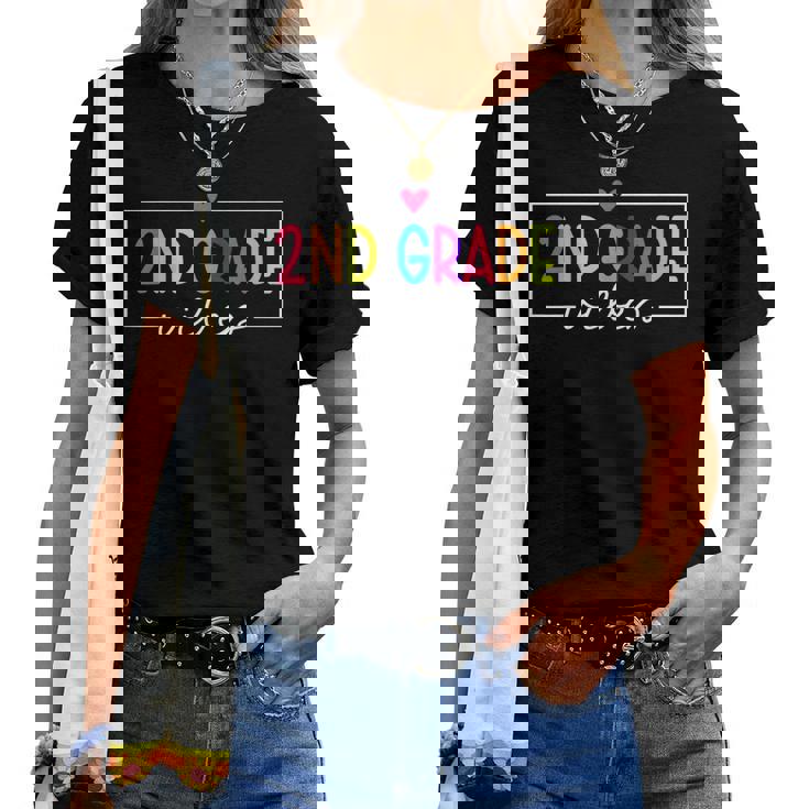Second Gradeibes 初学期 2年生 先生 レディースTシャツ