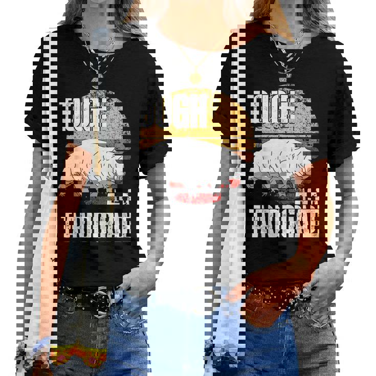 Tardigrade ウミグマ クマムシ 苔 生物学 レディースTシャツ