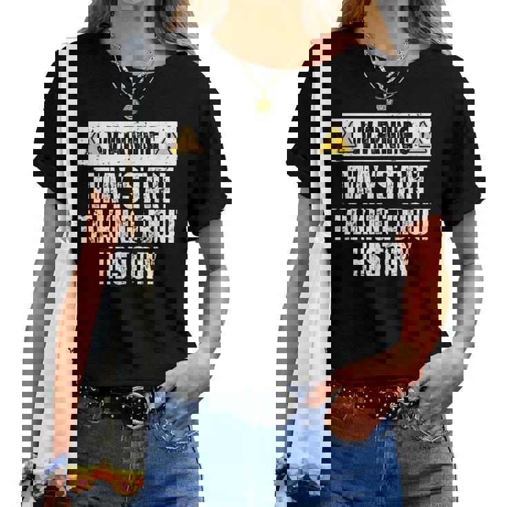 Historia Divertida Arte Para Hombres Es Historiadores Historia Profesores Camiseta de mujer