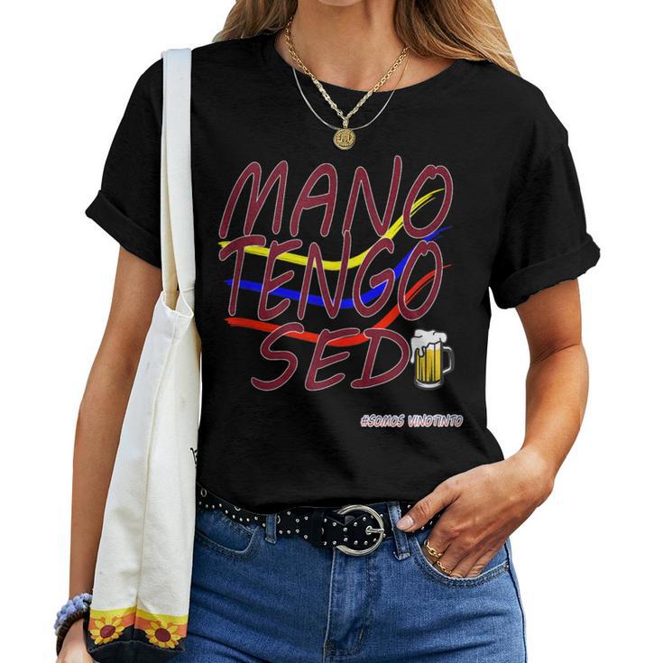 Camiseta Venezuela Mano Tengo Fe Vinotinto – Orgullo Venezolano Para Mujer Y Hombre (Sin Mangas)