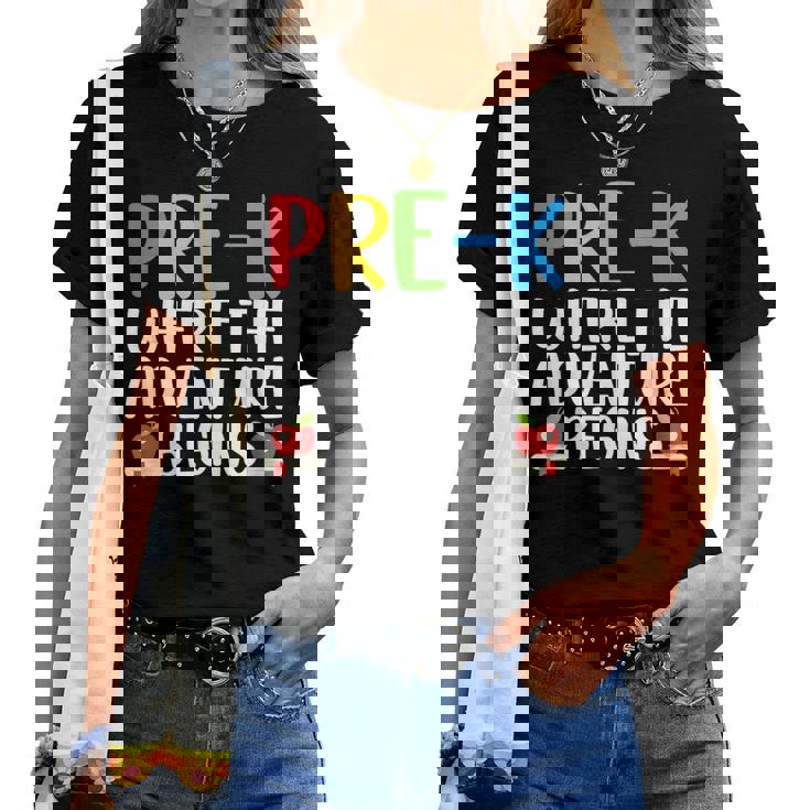 かわいい Pre-K Teacher chool Prek Teacher メンズ レディース レディースTシャツ