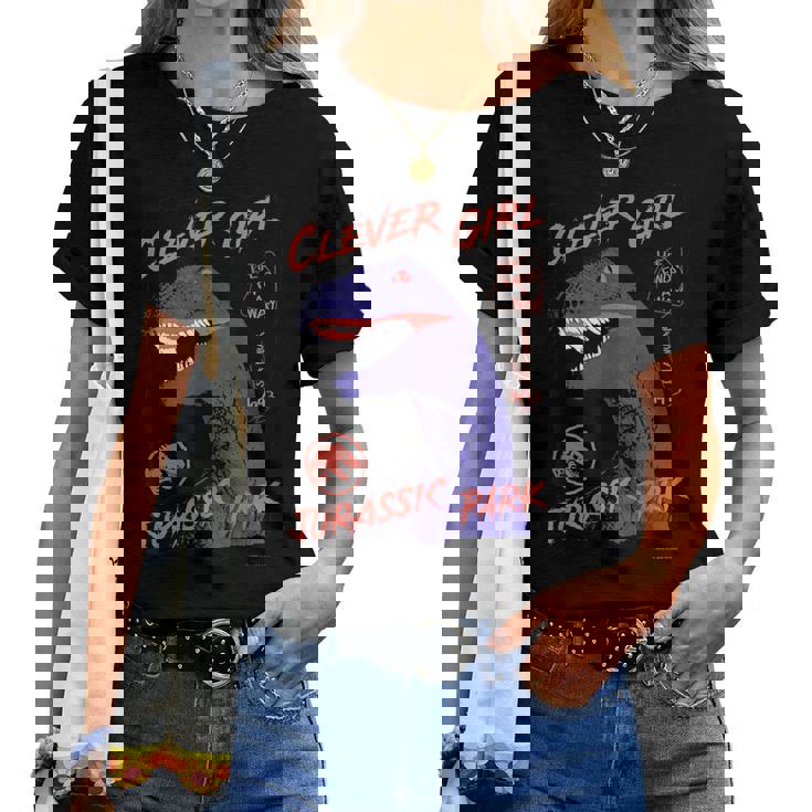ジュラシック・ワールド Clever Girljurassic Park レディースTシャツ