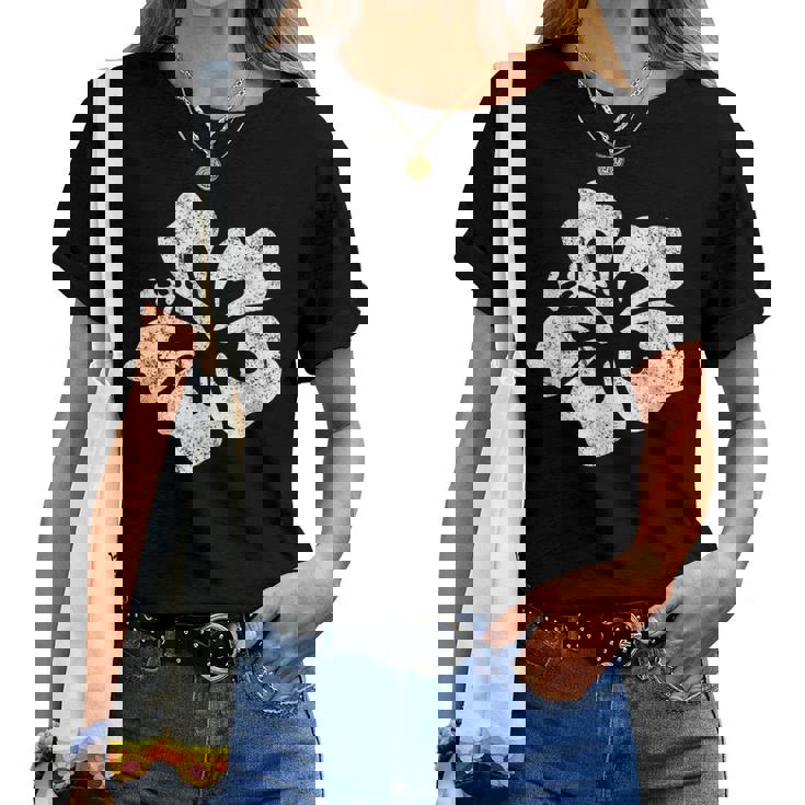 ハワイ ハイビスカス 花 ハワイアン レディースTシャツ