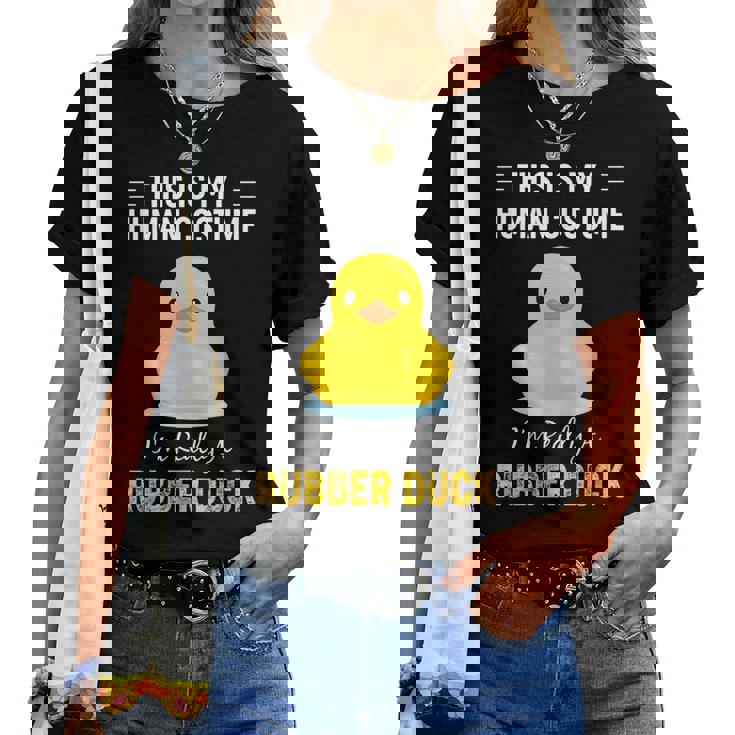 ラバーダックシャツ I'm Really A Rubber Duck レディースTシャツ
