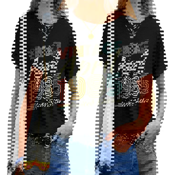 ヴィンテージ 1985年4月 40歳の誕生日プレゼント 男性 女性 レディースTシャツ