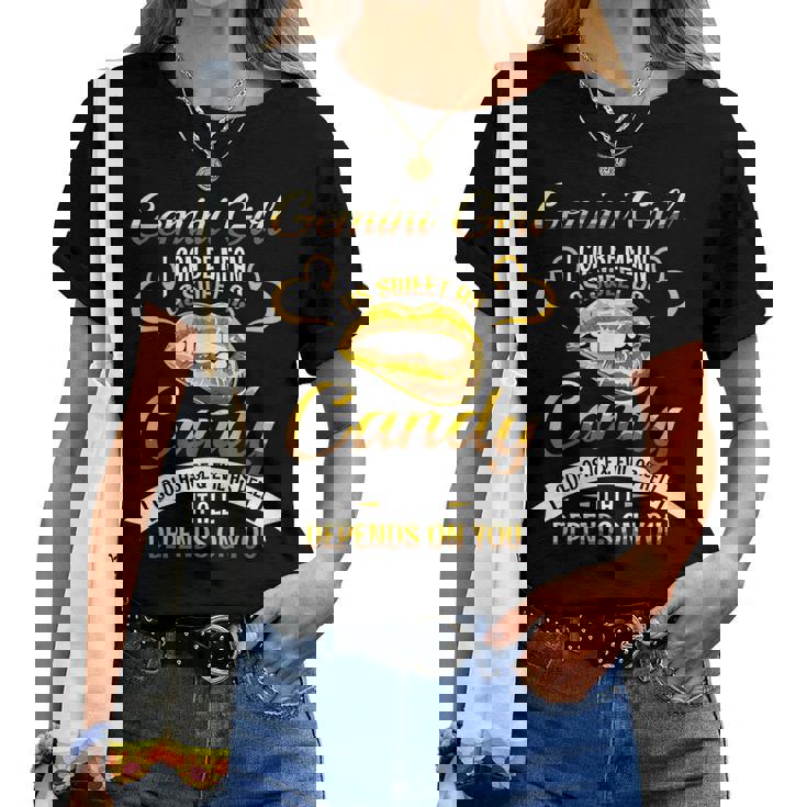 双子座 女の子 特性 事実 ホロスコープ 星座 レディースTシャツ