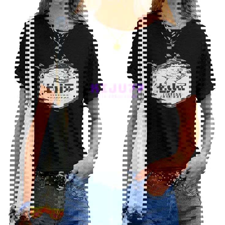 喜寿祝い 釣り好き お魚好き 男性 女性人気 父の日 77歳 誕生日 おしゃれ レディースTシャツ