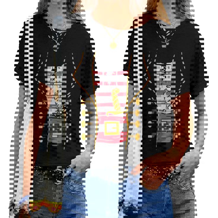 海賊、衣装、子供、女性、男性、子供、男の子、女の子 レディースTシャツ