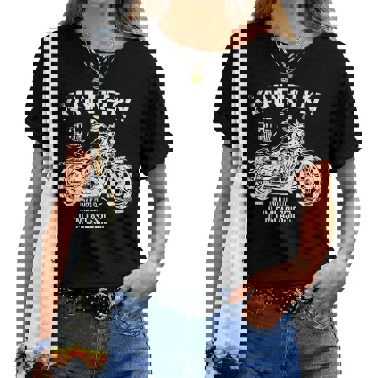 還暦祝い バイク好き 車好き 父 男性 女性 クラシックバイク 60歳 I'm Not Old I'm Classic レディースTシャツ