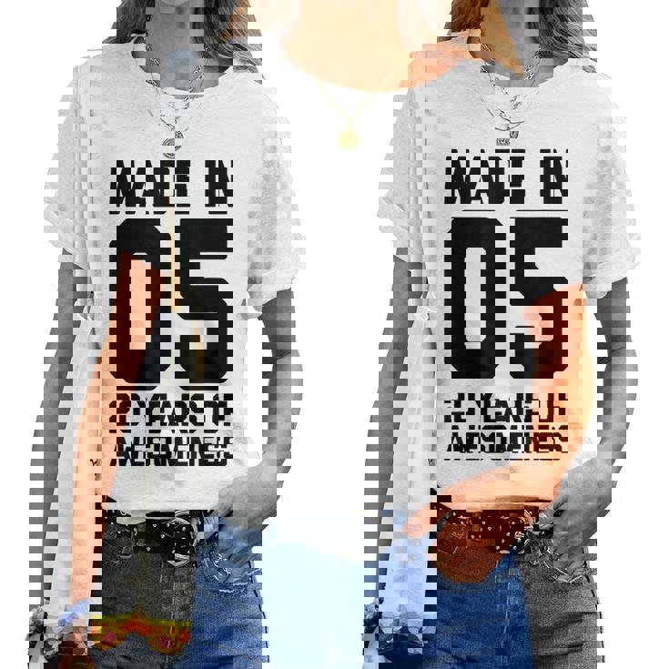 20歳の誕生日 男性 女性 娘 息子 年齢 20歳 レディースTシャツ