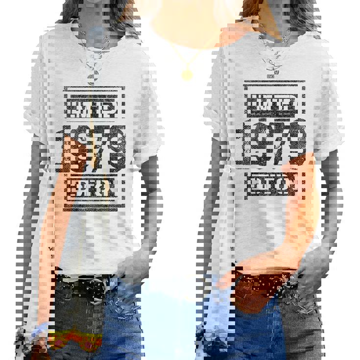 46歳の誕生日 男性 女性 46歳 ヴィンテージ 1979年 レディースTシャツ
