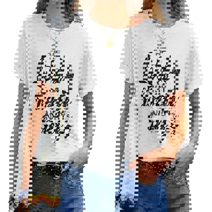 Christian The Lord Myong Mytrength レディースTシャツ