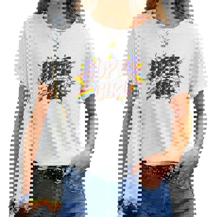 Girl Comicuper Retro Cool 長袖tシャツ レディースTシャツ