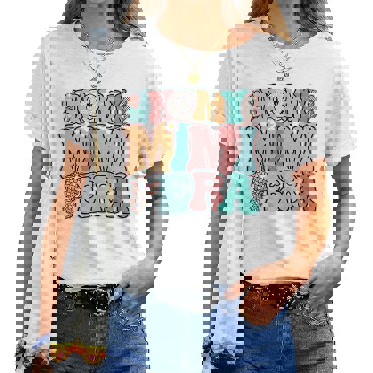 In My Mimi Era Groovy Leopardmile Face New Grandma Grandma 長袖tシャツ レディースTシャツ