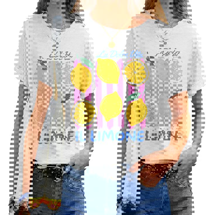La Dolce Vta Lemon Shrt Preppy Clothes Frut Shrt Ctrus Shrt Taly