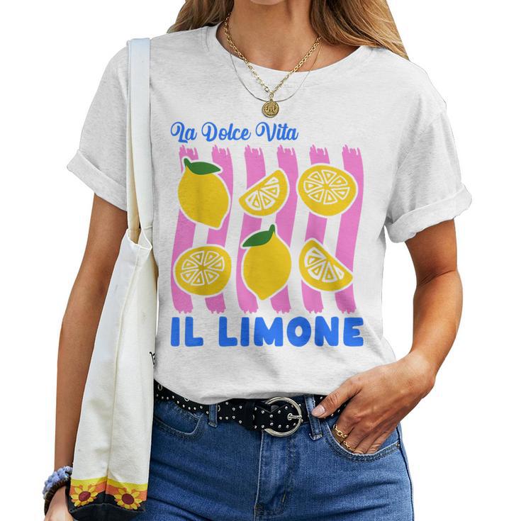T-shirt Limoncello La Dolce Vita : Design Citron Italien Pour Hommes Et Femmes