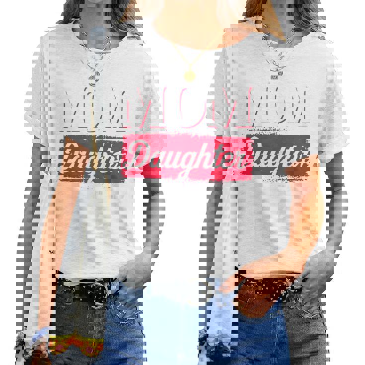 Mom Daughter Squad Mom And Daughter Women T-shirt