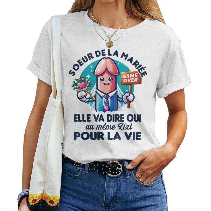 T-shirt Humour EVJF "Le Même Zizi Pour Toute La Vie" - Débardeur Pour Enterrement De Vie De Jeune Fille