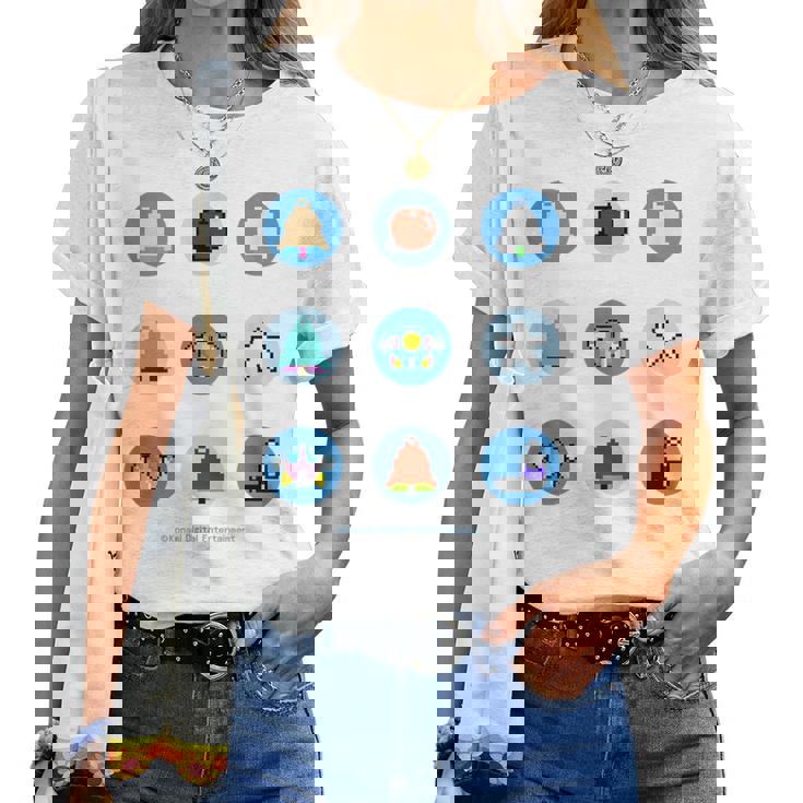 「Twin Bee」9 Circles レディースTシャツ