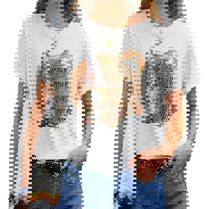 コーヒーホリック ノーム On The Road To Recovery Coffee Lover レディースTシャツ